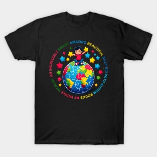 Joyful World Embrace: Mind Body Balance T-Shirt